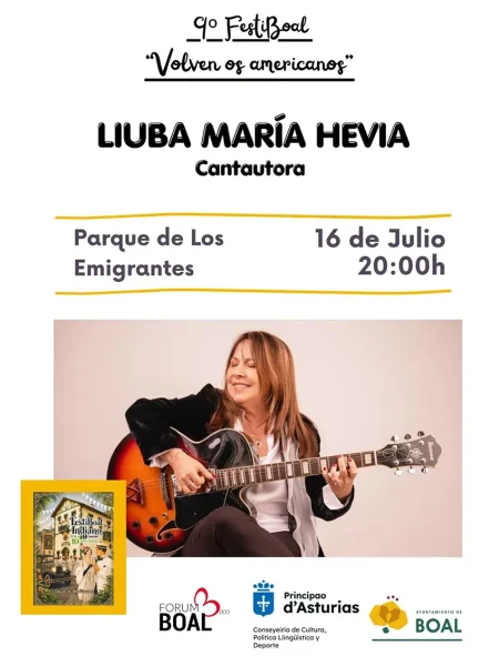 Liuba María Hevia pone música al 9.º FestiBoal Indiano