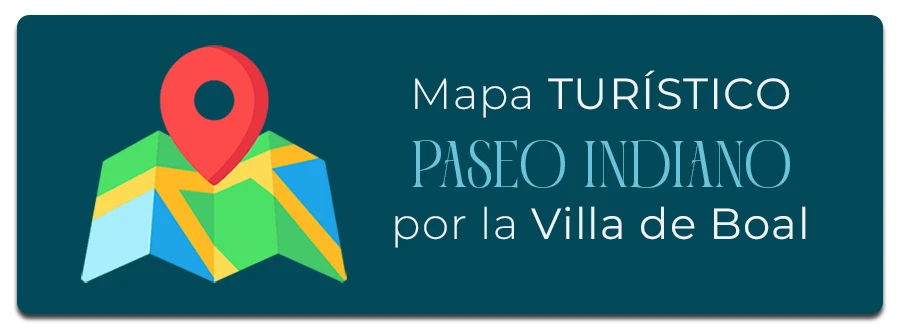 Enlace al Mapa turístico del Paseo Indiano por la Villa de Boal