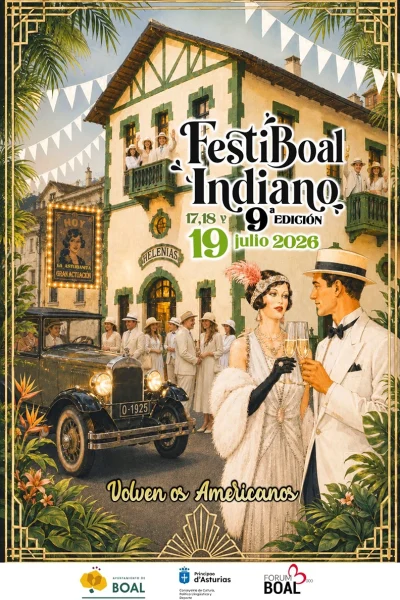 Se presenta el cartel de la IX Fiesta Indiana de Boal