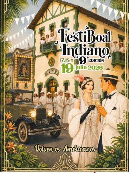 Se presenta el cartel de la IX Fiesta Indiana de Boal